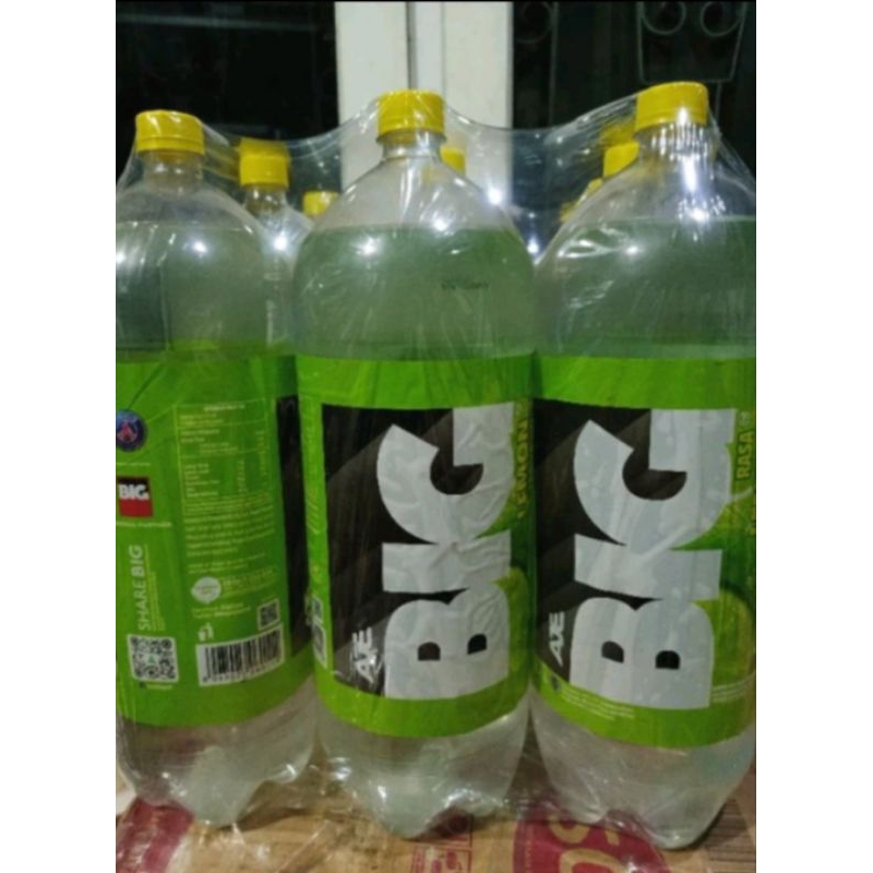 

bigcola ukuran 3,1 liter rasa lime