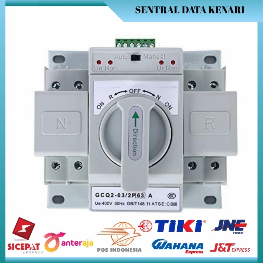ATS automatic transfer switch Genset Inverter PLN