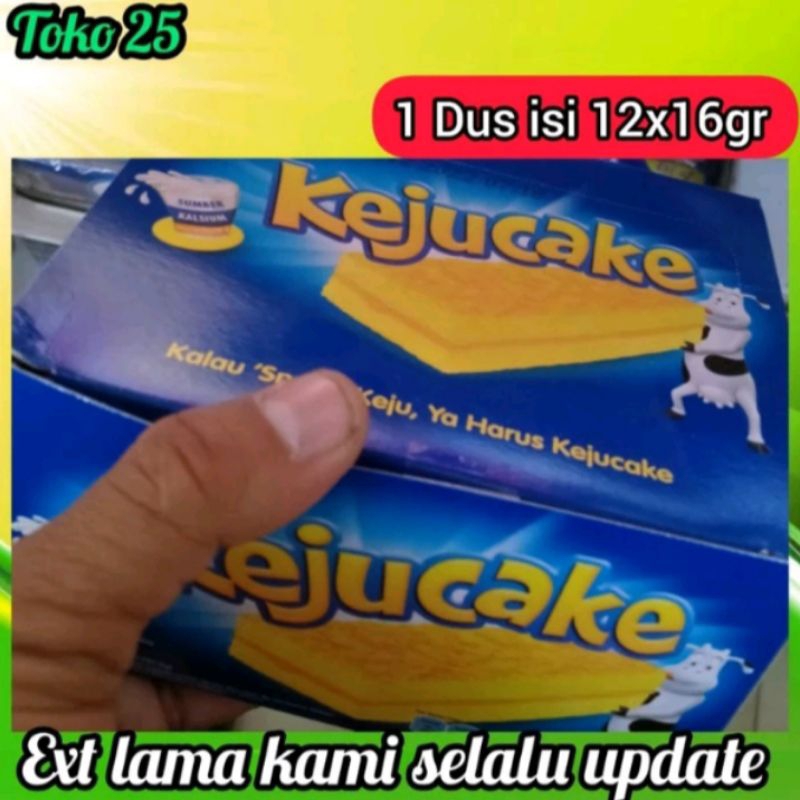 

Biskuit Kejucake 1 Dus Isi 12