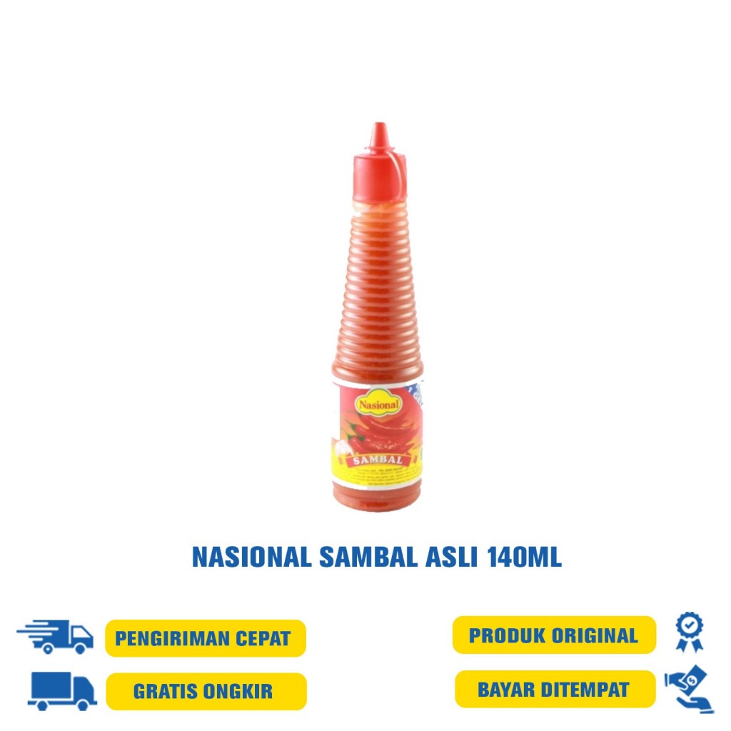 

NASIONAL SAMBAL ASLI 130 ML/SAUS SAMBAL