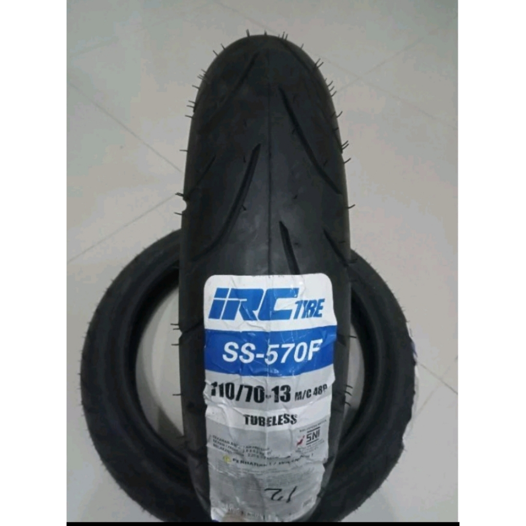 SEPASANG Ban N-MAX 150 155 DEPAN BELAKANG IRC SS-570F 110/70-13 SS-560R 130/70-13 PRODUKSI TERBARU 2