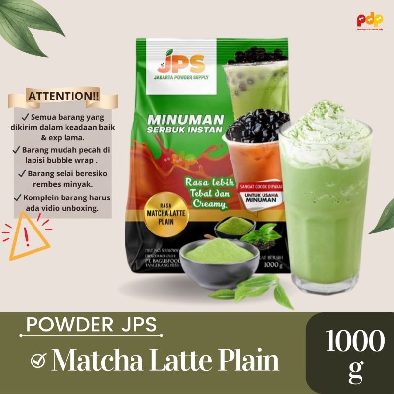 

JPS Powder Matcha 1kg PLAIN