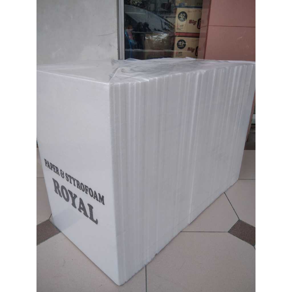 

STEROFOAM CORAL PUTIH / GABUS PUTIH / PAPER STYROFOAM