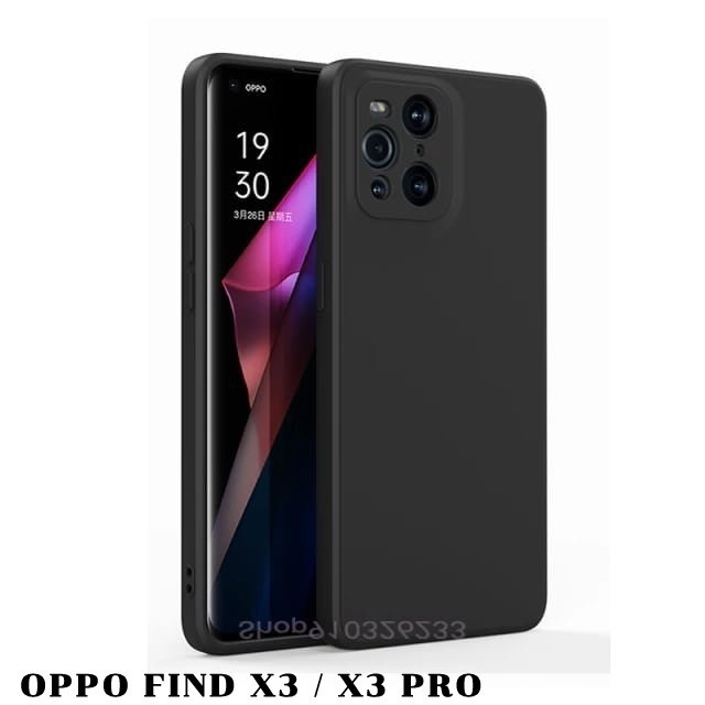 CASE  OPPO FIND X3 / FIND X3 PRO PREMIUM CASE SLIM MATTE CASE BLACK DOFF