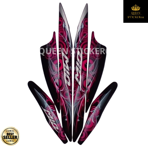 Stiker Striping Mio Sporty 2011 List Motor MioSporty2011 LisLesBodyMioSporty2011 TERMURAHDANTERLARIS