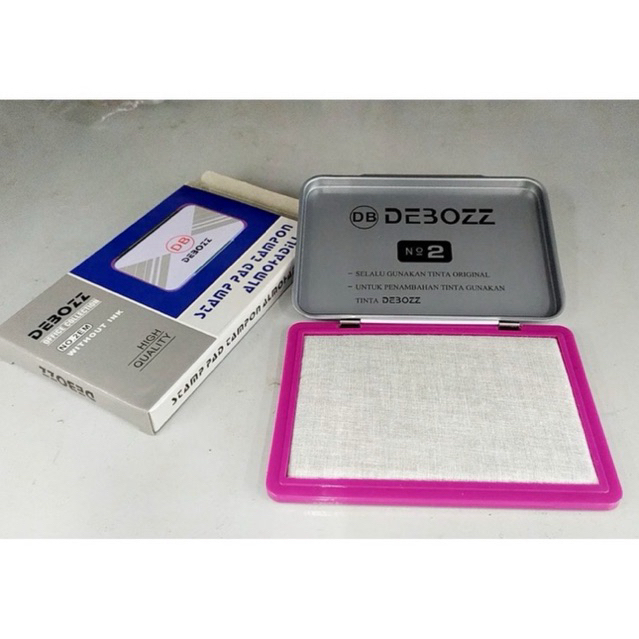 

Bantalan cap/ stempel/ stamp pad Debozz besar No.2EM (TANPA TINTA)