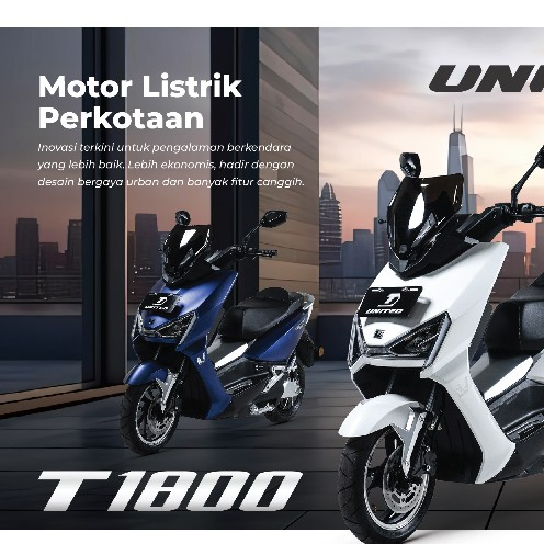 Sepeda Motor Listrik United T 1800