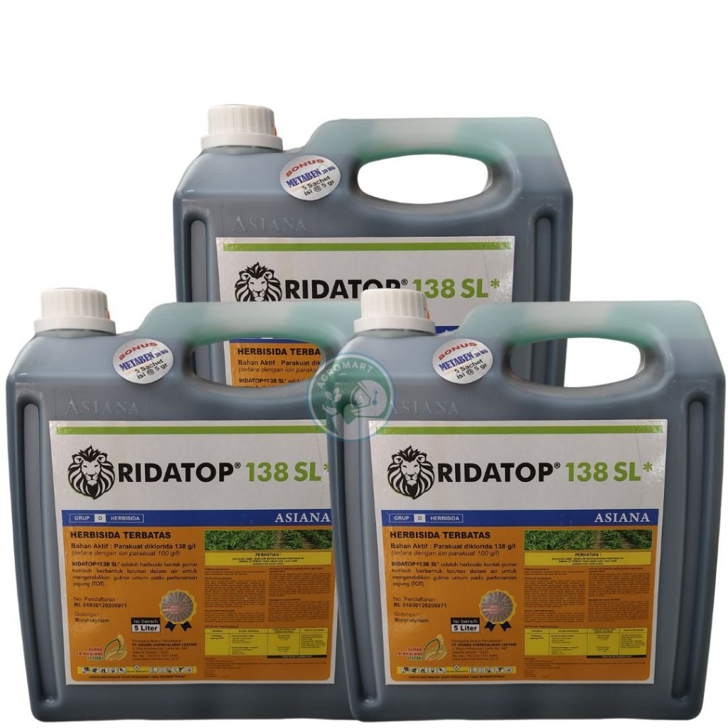 Ridatop 138 sl Parakuat 5 liter