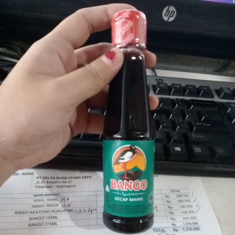 

Bango Kecap Manis Botol 135mL