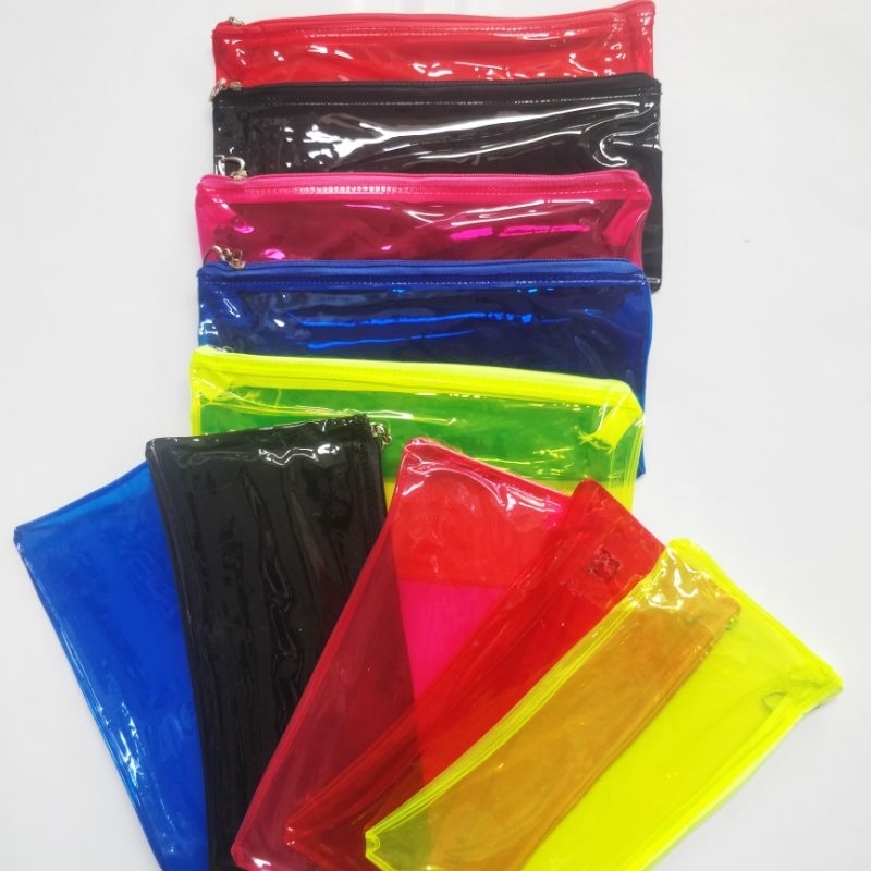 

dompet resleting A6 / kotak pensil resleting / tempat alat tulis dan make up