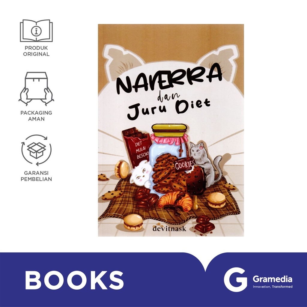 Gramedia MKG - Novel Naverra dan Juru Diet - Devitnask
