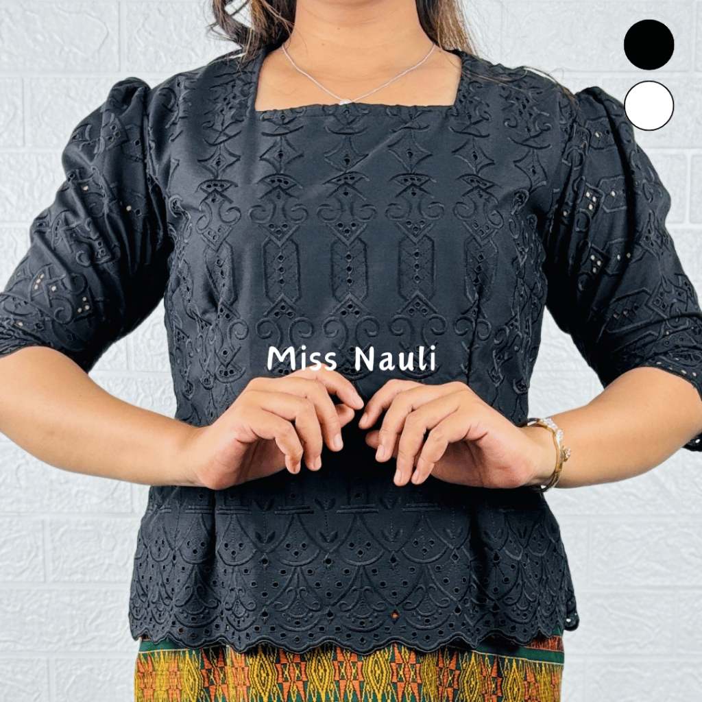 Blouse Katun Bolong Bangkok Tangan Lurus By Miss Nauli
