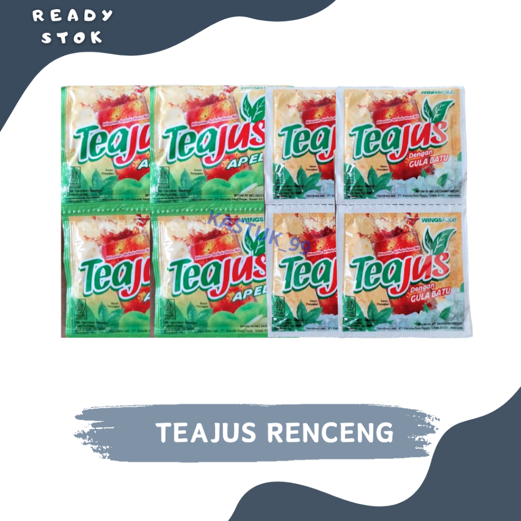 

TEAJUS ALL VARIAN RASA (1RENCENG)