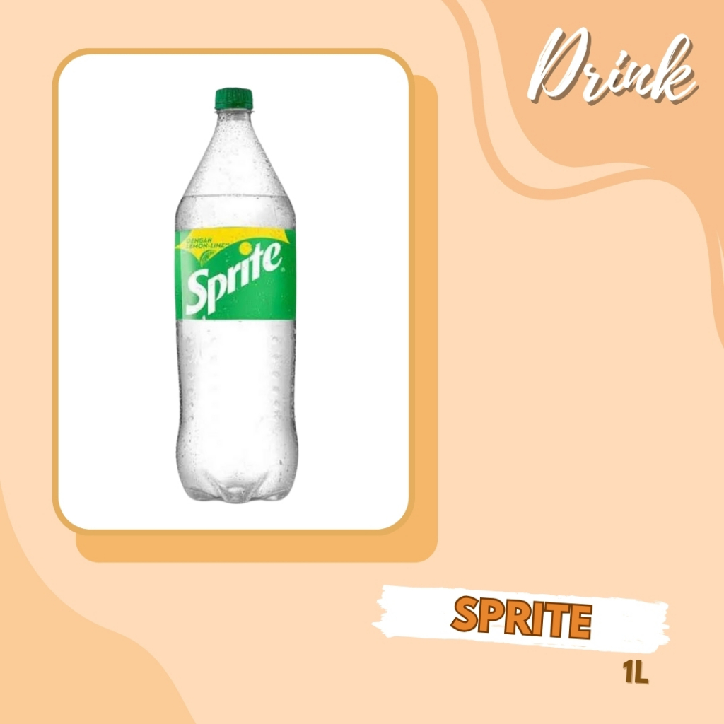 

DRINK | MINUMAN BOTOL | BERKARBONASI | BERSODA | SPRITE 1L