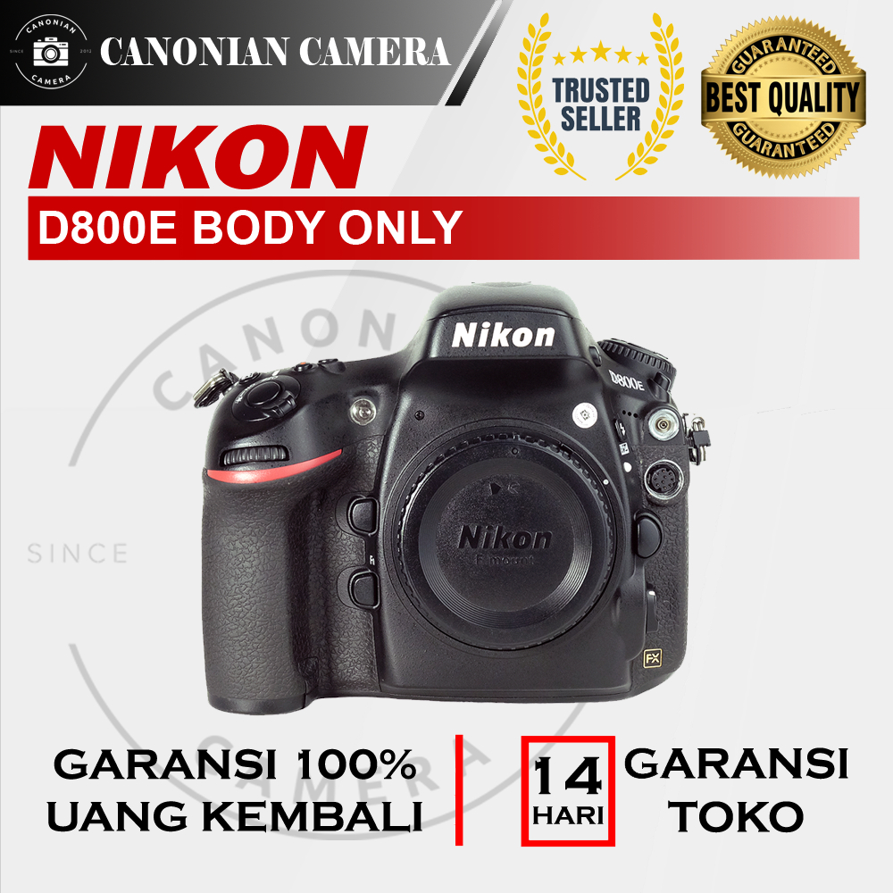 Kamera Nikon D800E Body Only Mulus Dan Sehat