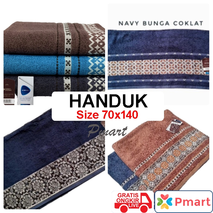 P HANDUK TERRY PALMER EXCLUSIVE  70x140CM/ HANDUK BORDIR 70x140CM/ HANDUK TERRYPALMER 70x140