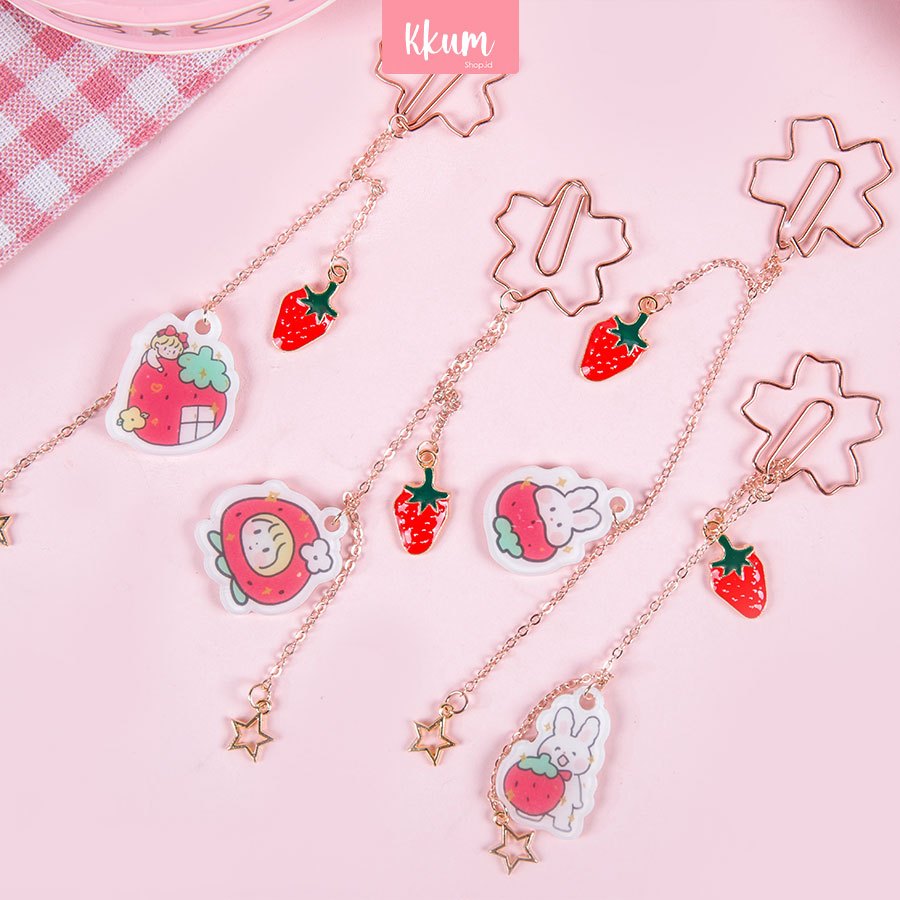 

Pembatas Buku Bookmark Paper Clip / Penjempit Kertas