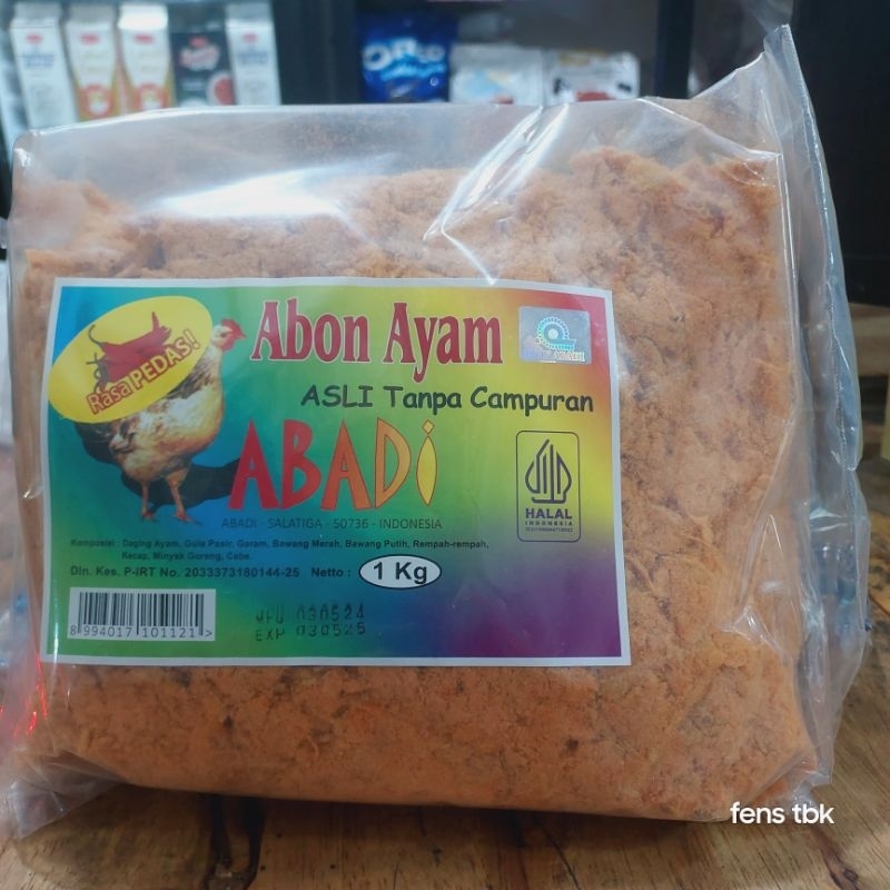 

ABON AYAM ABADI / ABON AYAM PEDAS