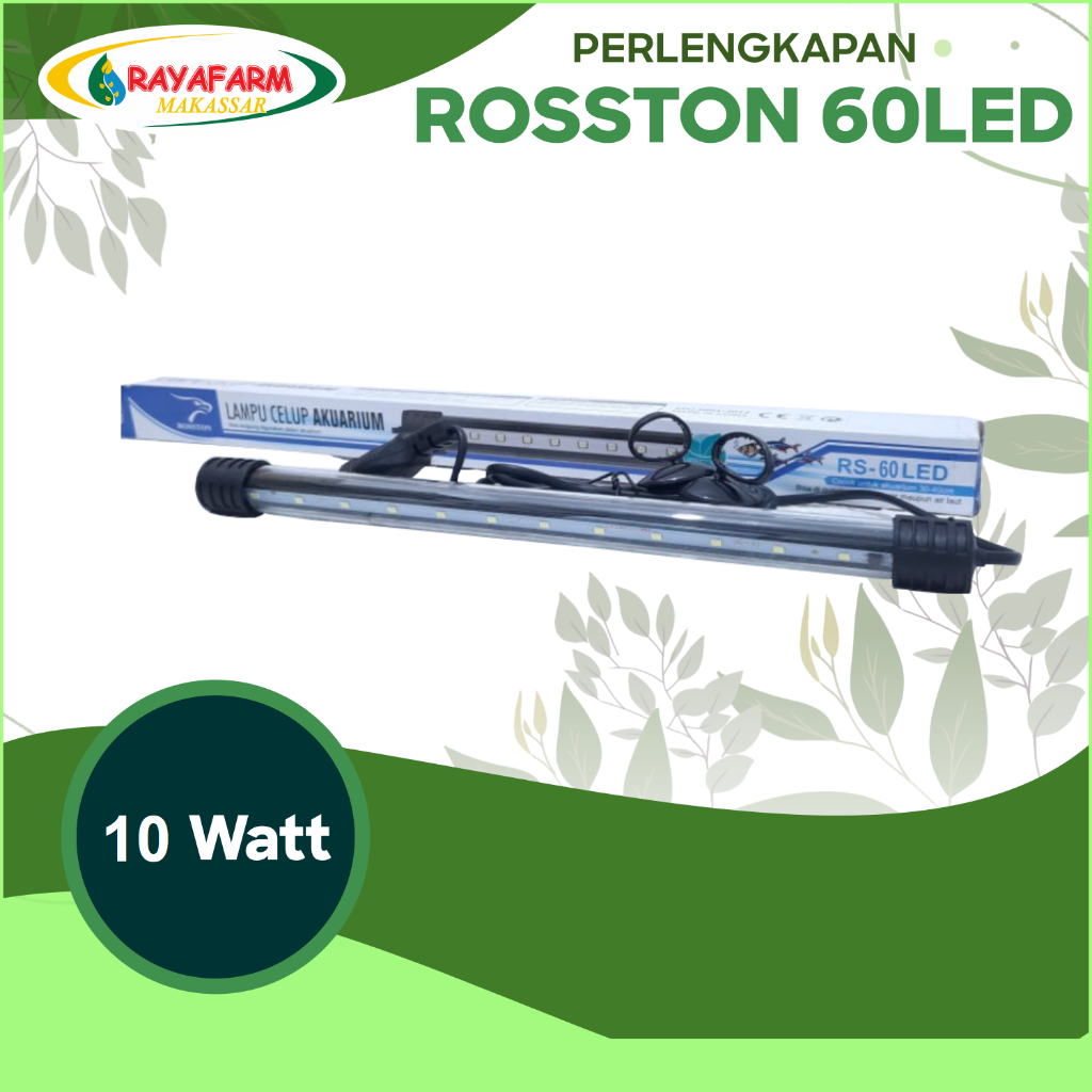 Rosston T4 60 - Lampu LED Celup Aquarium 60cm