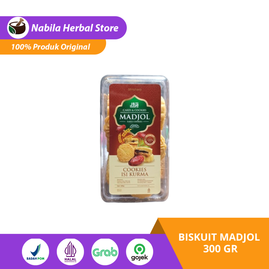 

Madjol - Biskuit Isi Kurma 300gr