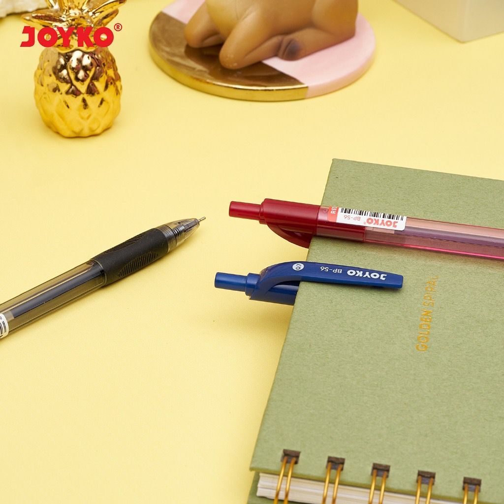 

RB Ball Pen Joyko BP-56/BP-260 0.7mm 12pcs (Hitam/Biru/Merah)