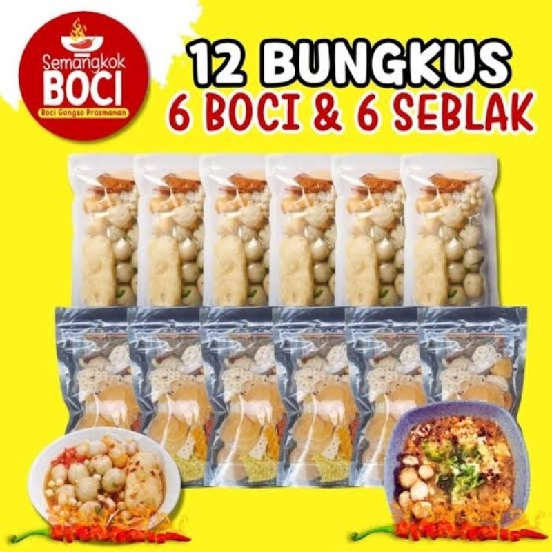 

PAKET USAHA BAKSO ACI&SEBLAKINSTANISI12PCS