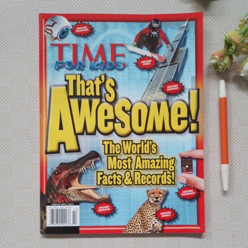 buku anak preloved - TIME for kids that awesome