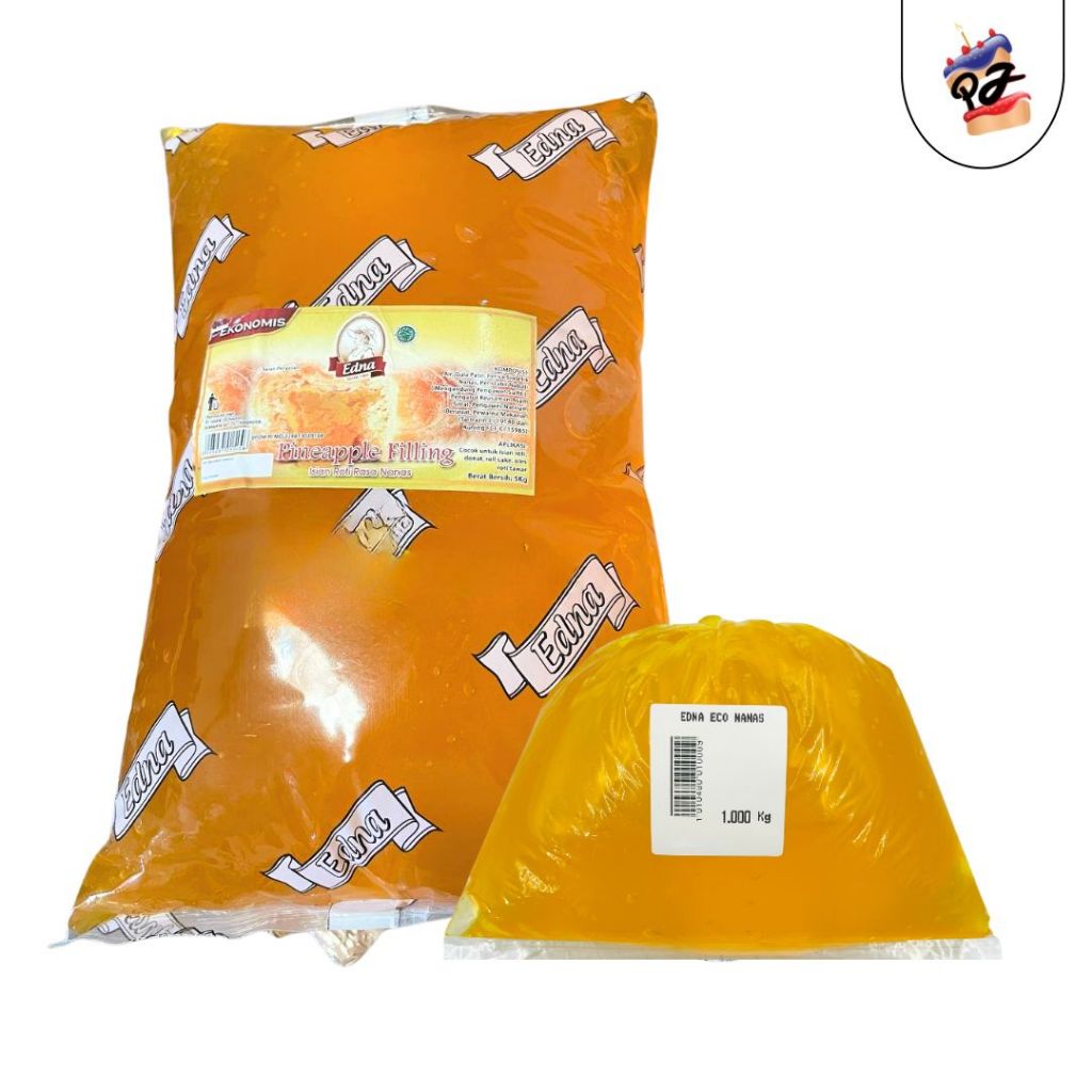 

SELAI GEL EDNA ECO NANAS KEMASAN CURAH 1 KG