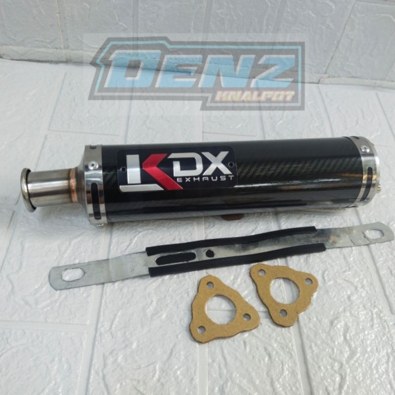 knalpot satria 2tak silencer only carbon