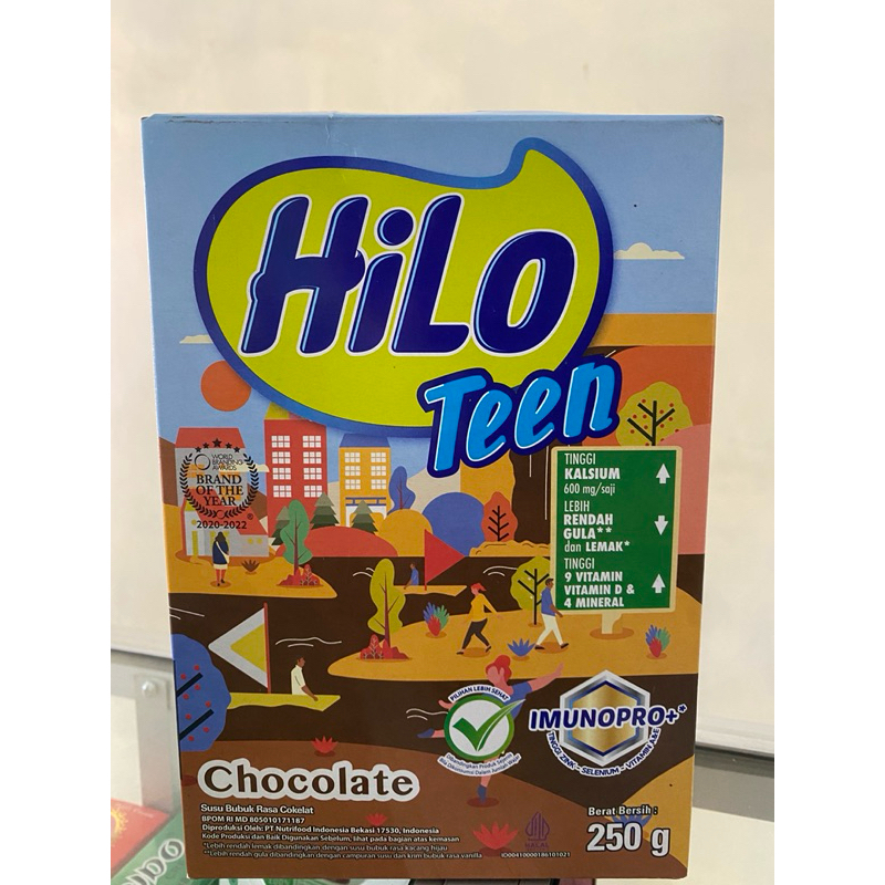 

Hilo Teen 250gr Rasa Chocolate