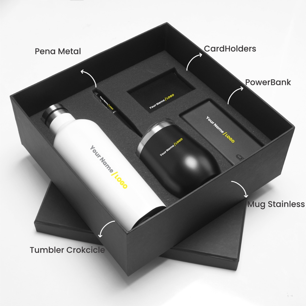 CUSTOM Gift Box Gift Set Corkcikle Mug PB CD dan pena Kado Hampers Tumbler set souvenir corporate Ra