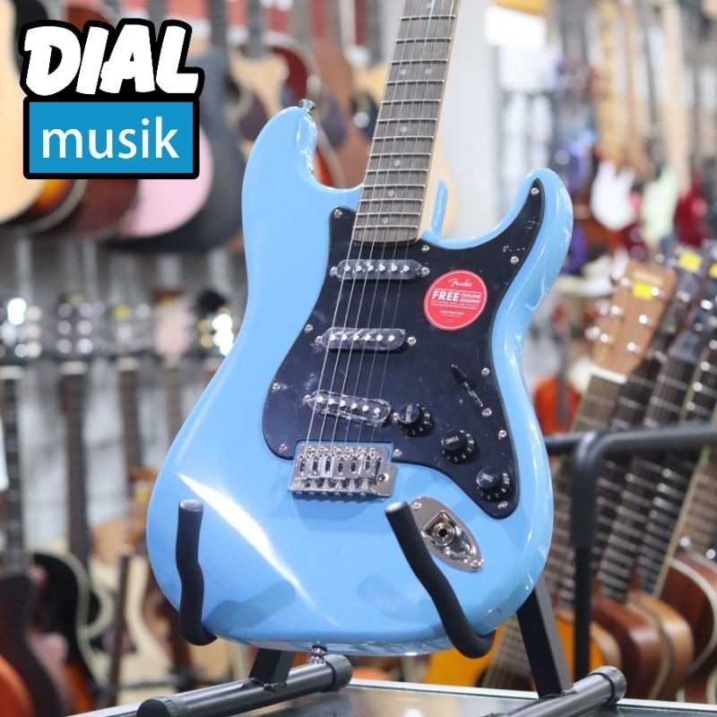 Squier Sonic Stratocaster Rosewood California Blue - Gitar Elektrik