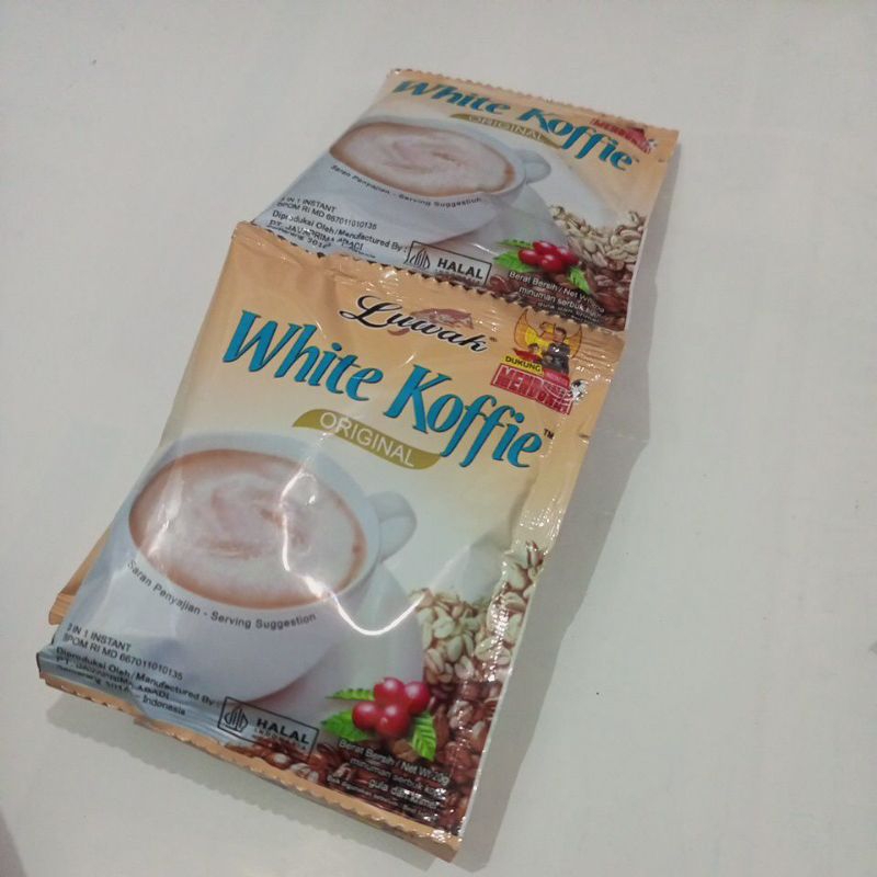 

LUWAK WHITE KOFFIE Original Kopi Instan 3 in 1 20g