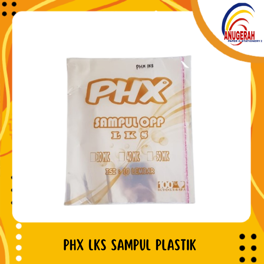 

PHX LKS SAMPUL PLASTIK (PAK)