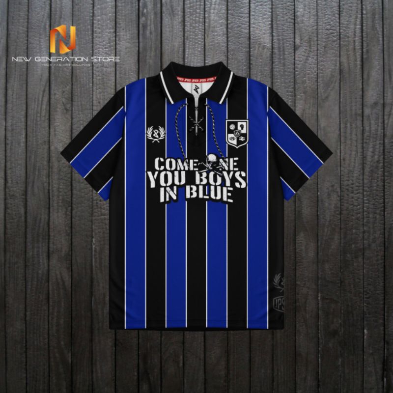 Jersey Persib Come On Your Boys In Blue // Jersey Persib // Jersey Olahraga // Jersey Sepal Bola // 