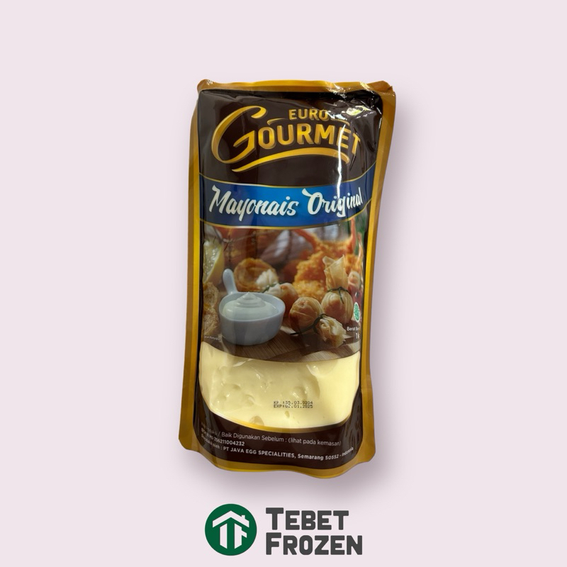 

EURO GOURMET MAYONAISE 1KG - TEBET FROZEN