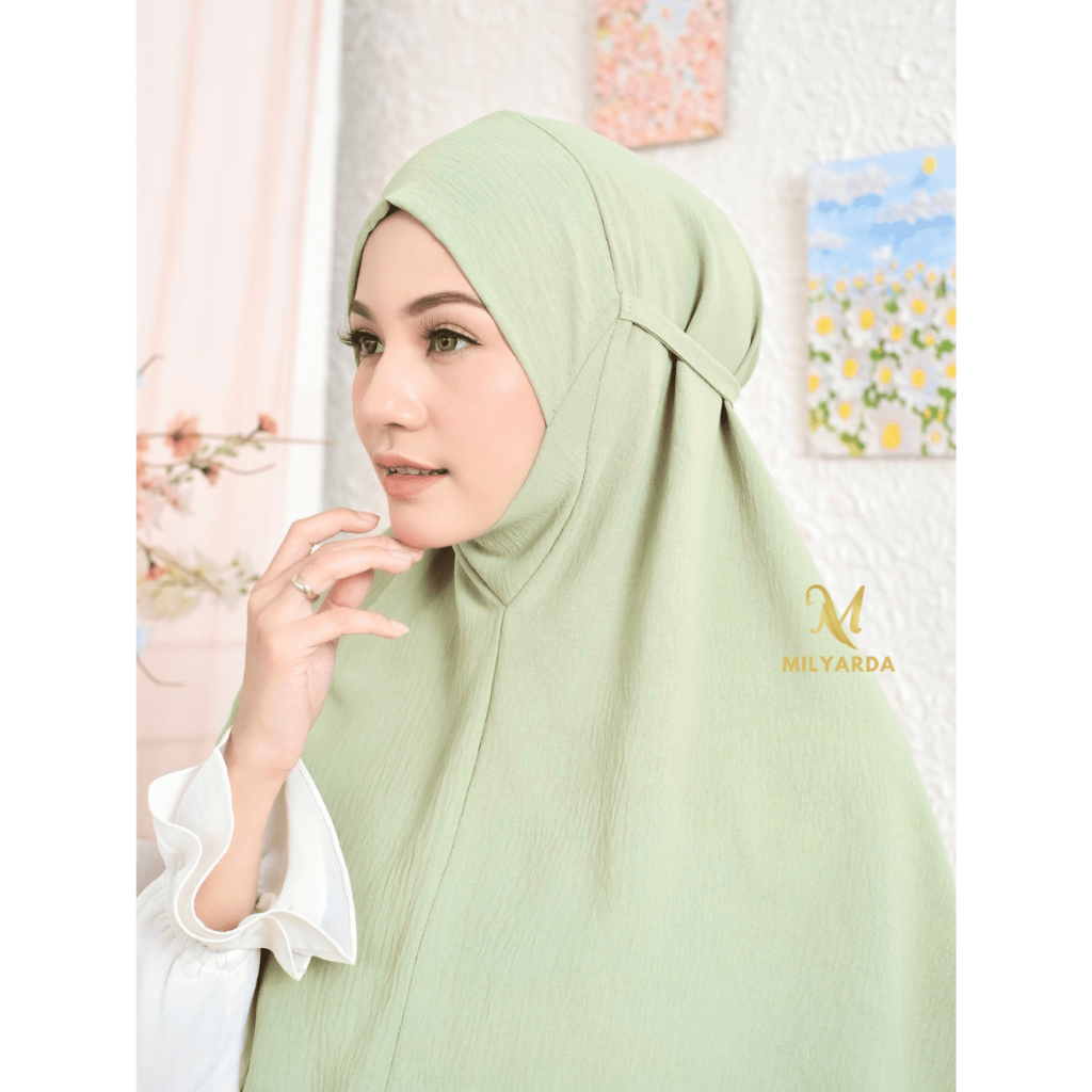Hijab Instan Tutup Dagu Bergo Zerina by Milyarda Hijab