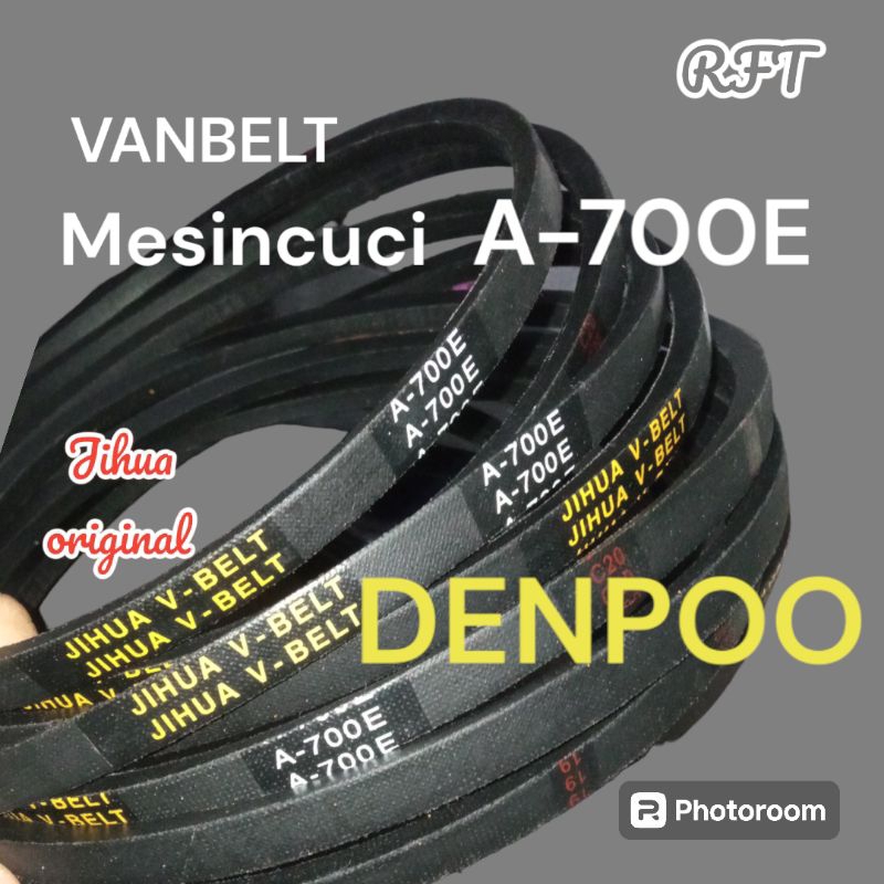 VANBELT MESIN CUCI A-700E VANBELT MESIN CUCI DENPOO A-700E JIHUA