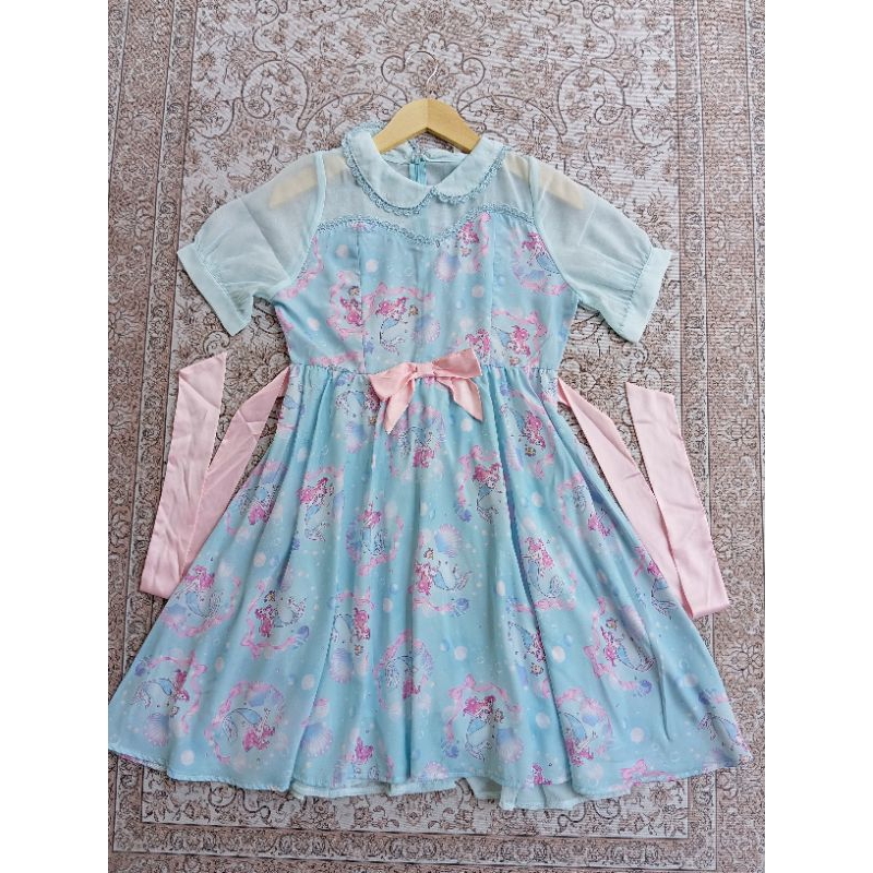 angelic pretty x disney ariel lolita