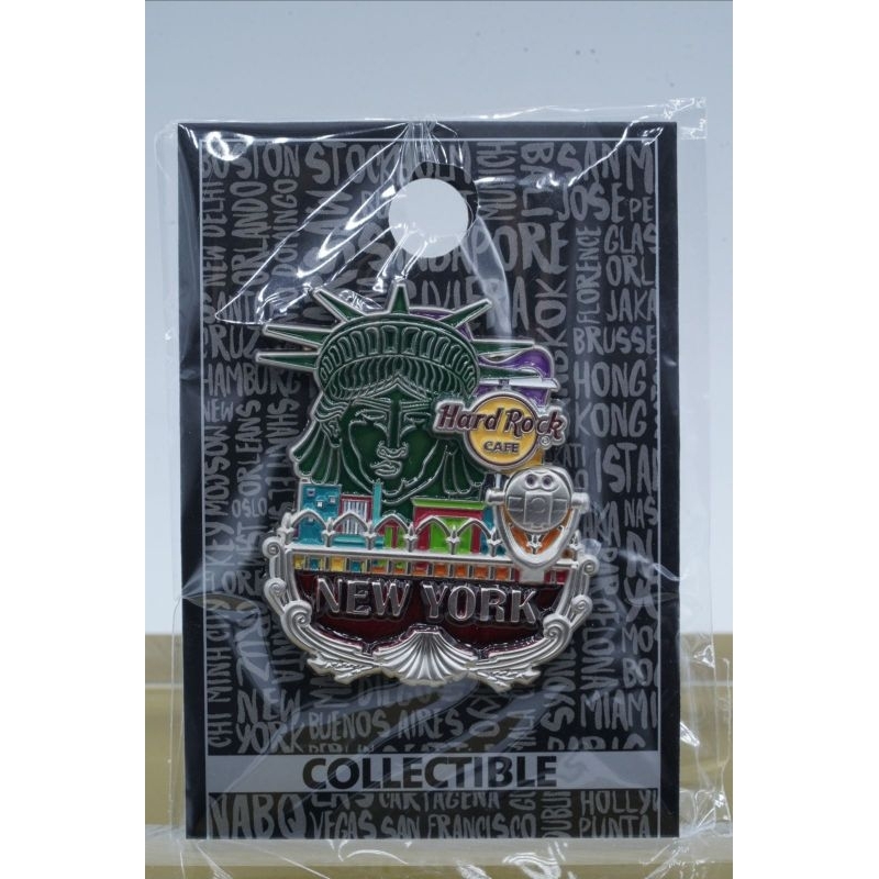 Hard Rock Cafe New York Liberty NYC Core City Icon Pin Enamel USA Merchandise Original Souvenir Coll