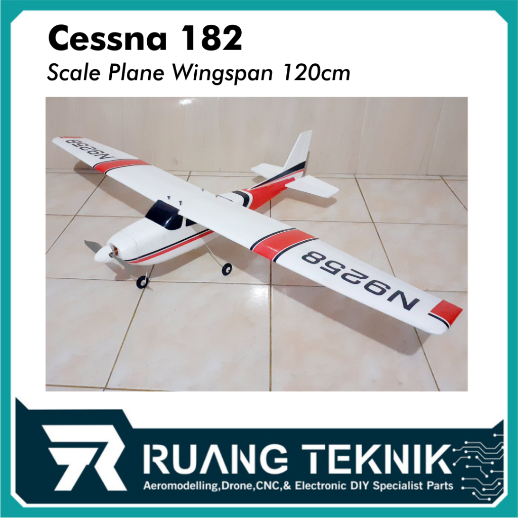 Rc Cessna 182 Plane kit, Pesawat Rc Remote Control Cessna kit