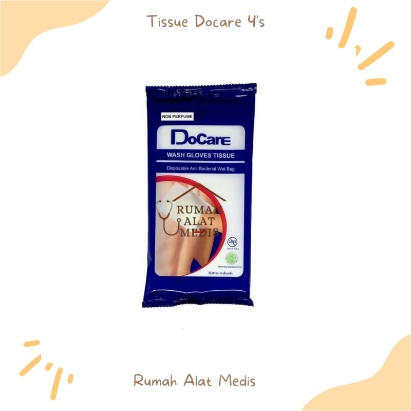 Tissue Docare isi 4 / tisu docare tisu mandi docare tisu basah do care tisu basah docare tissu mandi