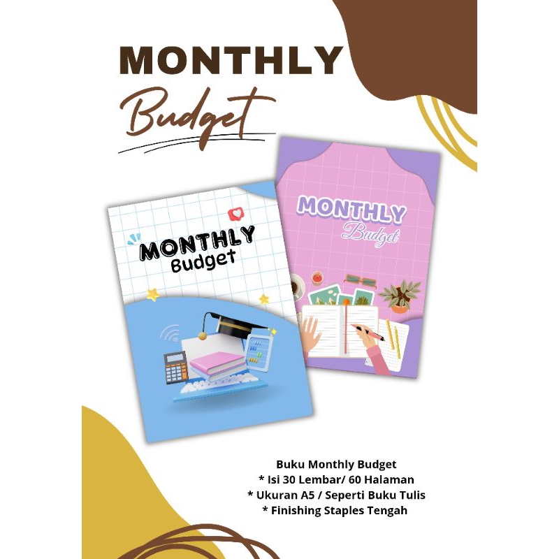 

BUKU FINANSIAL PLANNER BUKU MONTHLY BUDGET BUKU RENCANA KEUANGAN BULANAN