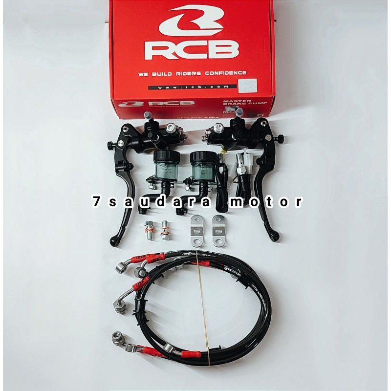 master rem rcb s1 radial 14mm + selang rem moto pcx 160 abs, pcx 160 cbs