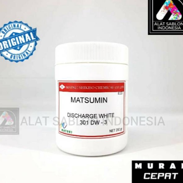 

Jual MATSUI DISCHARGE WHITE 31 DW 25GR ALAT SABLON