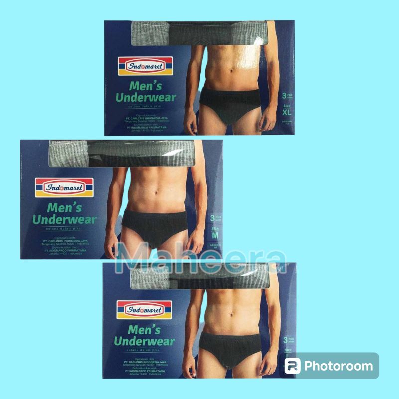 Celana Dalam Pria Indomaret Isi 3 pcs