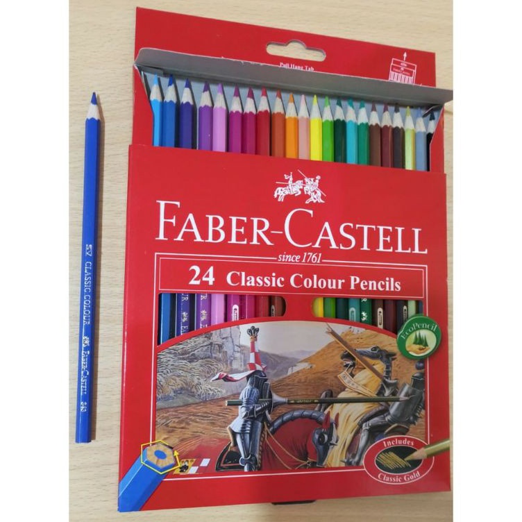 

FaberCastell 24 Colour Pencils panjang