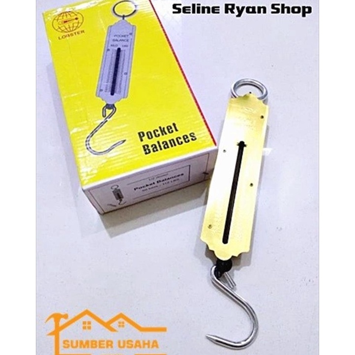 Timbangan Besot 5 kg  Timbangan Gantung Koper Manual Per 5kg MULTIFUNGSI BJA