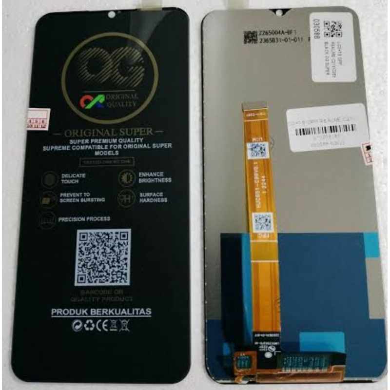 LCD REALME C21Y / C25Y OG ORI SUPER FULLSET TOUCHSCREEN