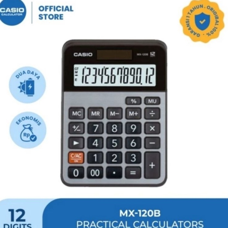 

Promo KALKULATOR CASIO MX12 DESKTOP CALCUATOR MX12